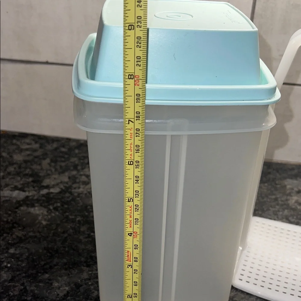 Airtight Storage Container with Blue Lid